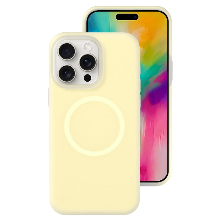 Jelly Liquid Silicone MagSafe Magnetic Phone Case, For iPhone 17e / 16e, For iPhone 16 Pro Max, For iPhone 16 Pro, For iPhone 16 Plus
