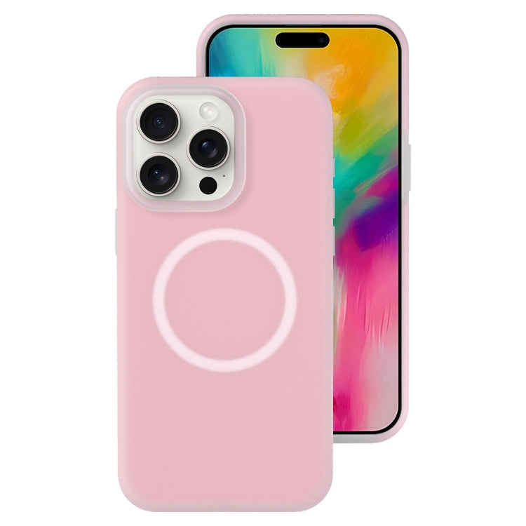 Jelly Liquid Silicone MagSafe Magnetic Phone Case, For iPhone 17e / 16e, For iPhone 16 Pro Max, For iPhone 16 Pro, For iPhone 16 Plus