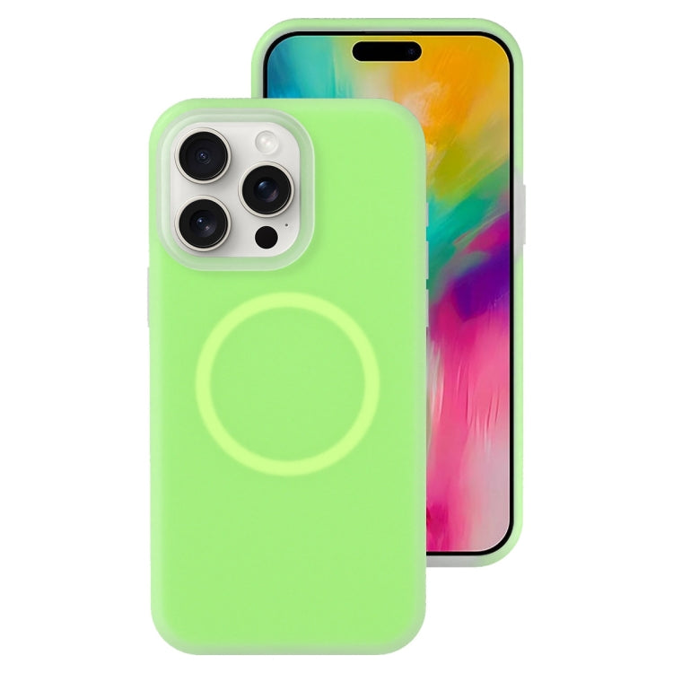 Jelly Liquid Silicone MagSafe Magnetic Phone Case, For iPhone 17e / 16e, For iPhone 16 Pro Max, For iPhone 16 Pro, For iPhone 16 Plus