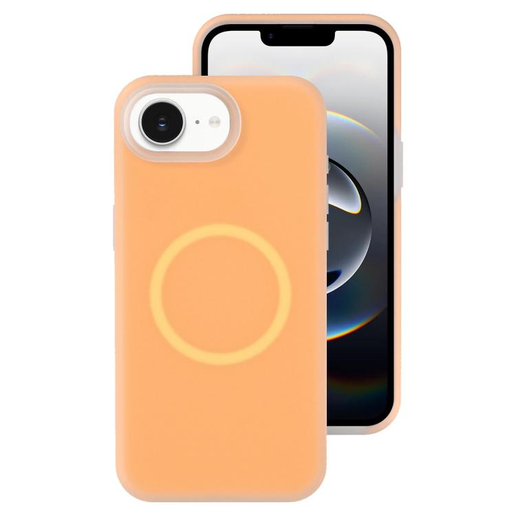 Jelly Liquid Silicone MagSafe Magnetic Phone Case, For iPhone 17e / 16e, For iPhone 16 Pro Max, For iPhone 16 Pro, For iPhone 16 Plus