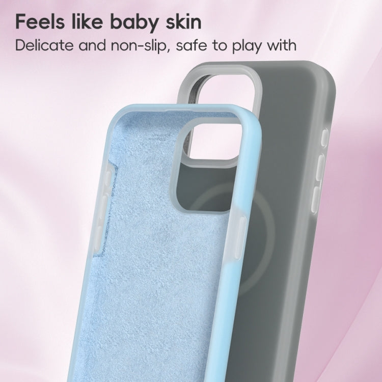Jelly Liquid Silicone MagSafe Magnetic Phone Case, For iPhone 17e / 16e, For iPhone 16 Pro Max, For iPhone 16 Pro, For iPhone 16 Plus