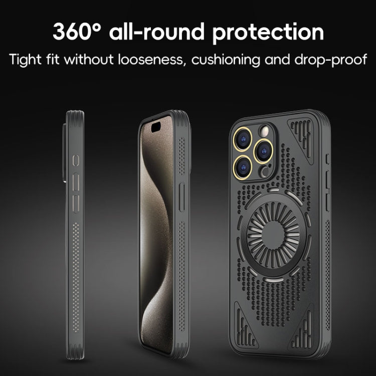 Hollow Cooling MagSafe Shockproof Phone Case, For iPhone 13 Pro Max, For iPhone 13 Pro, For iPhone 13, For iPhone 12, For iPhone 12 Pro Max, For iPhone 12 Pro