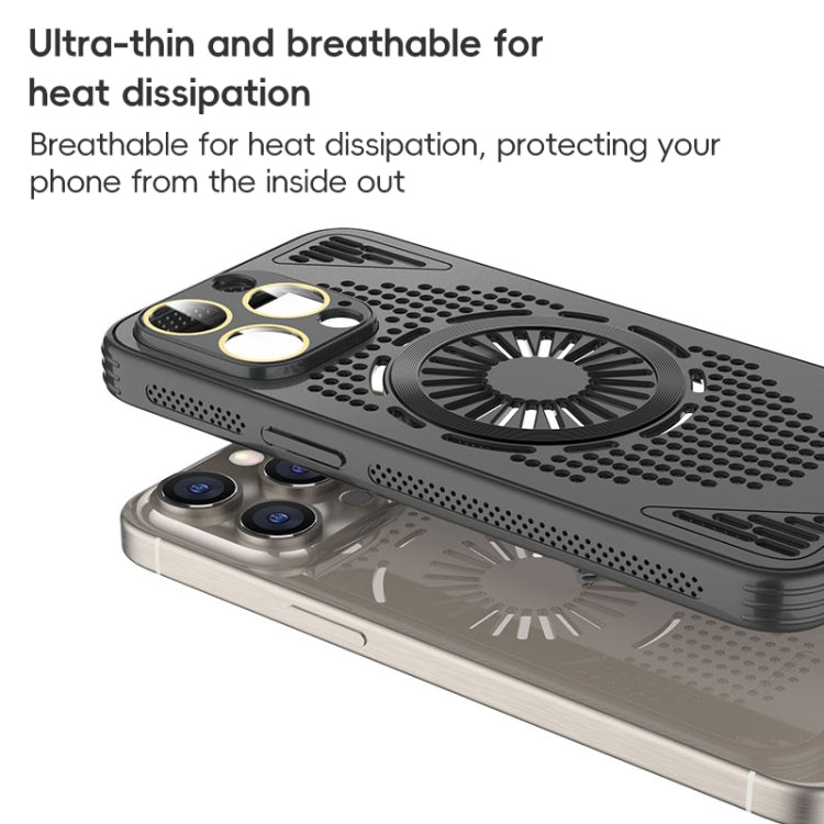 Hollow Cooling MagSafe Shockproof Phone Case, For iPhone 13 Pro Max, For iPhone 13 Pro, For iPhone 13, For iPhone 12, For iPhone 12 Pro Max, For iPhone 12 Pro