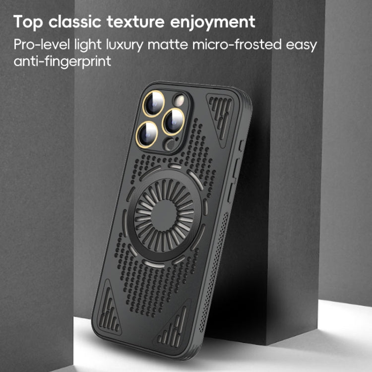 Hollow Cooling MagSafe Shockproof Phone Case, For iPhone 15 Pro Max, For iPhone 15 Pro, For iPhone 15, For iPhone 14, For iPhone 14 Pro, For iPhone 14 Pro Max