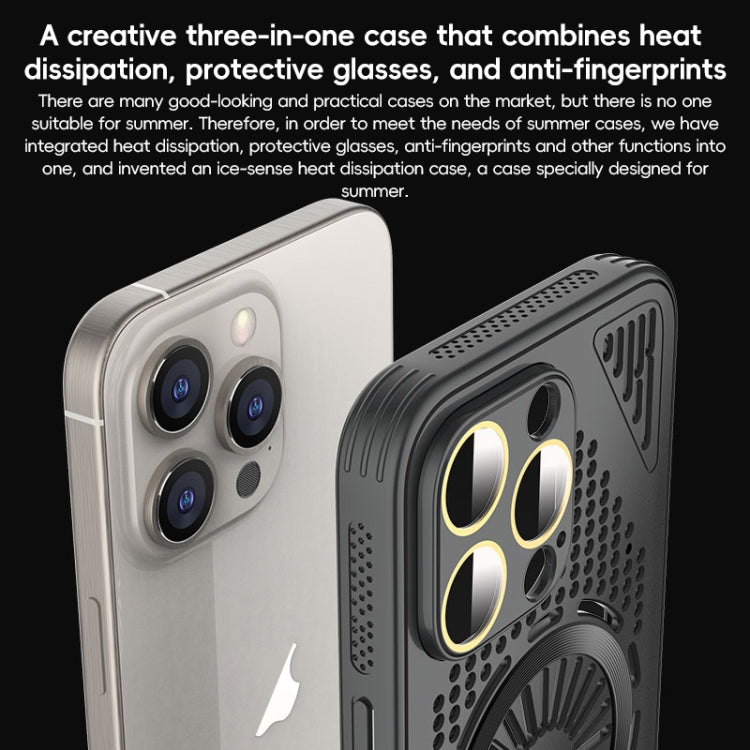 Hollow Cooling MagSafe Shockproof Phone Case, For iPhone 15 Pro Max, For iPhone 15 Pro, For iPhone 15, For iPhone 14, For iPhone 14 Pro, For iPhone 14 Pro Max