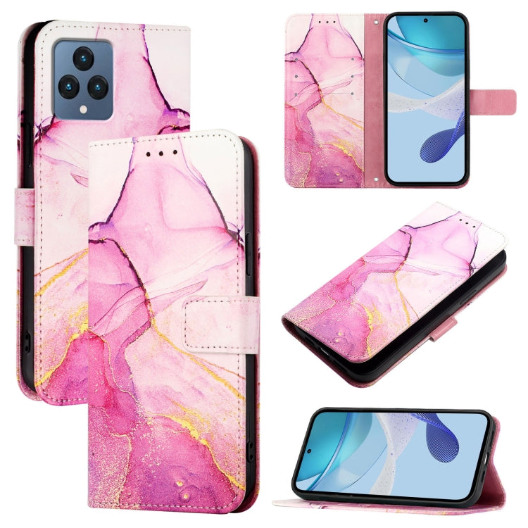 PT003 Marble Pattern Flip Leather Phone Case, For T-Mobile REVVL 7 Pro 5G, For T-Mobile REVVL 7 5G, For T-Mobile REVVL 6x Pro 5G, For T-Mobile Revvl 6x 5G