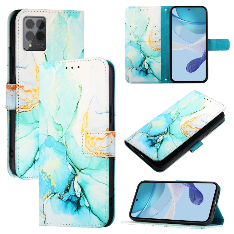 PT003 Marble Pattern Flip Leather Phone Case, For T-Mobile REVVL 7 Pro 5G, For T-Mobile REVVL 7 5G, For T-Mobile REVVL 6x Pro 5G, For T-Mobile Revvl 6x 5G