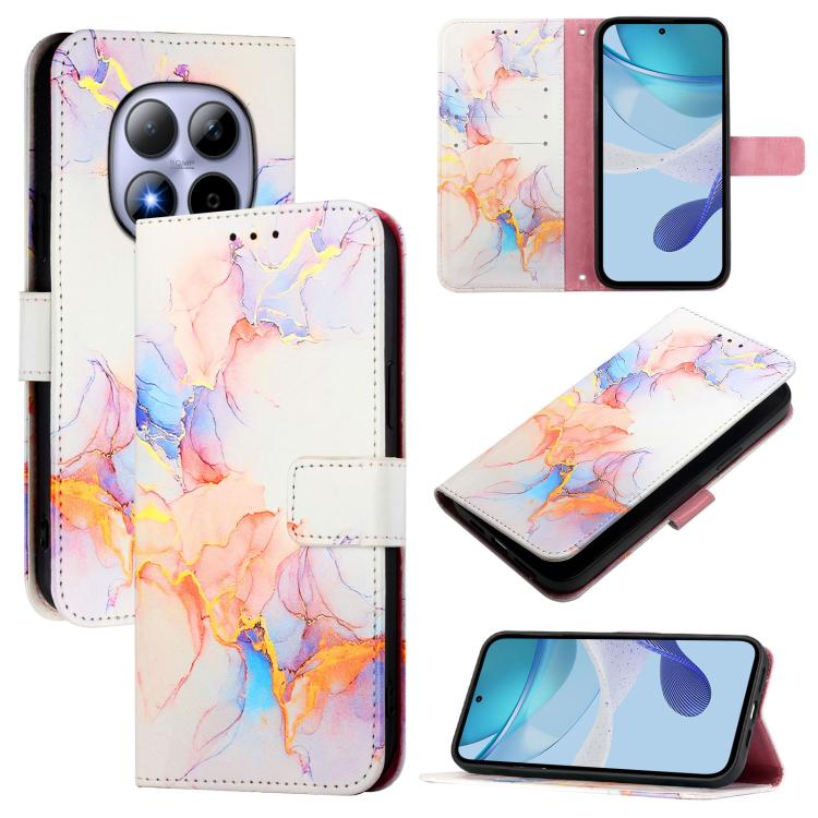 PT003 Marble Pattern Flip Leather Phone Case, For Redmi 15a 5G, For Redmi Turbo 5 / Poco X8 Pro 5G, For Redmi Note 15 Pro+ 5G Global 163.3mm, For Redmi Note 15 4G / 5G Global 164mm, For Redmi Note 15 Pro 5G Global 163.6mm                               ...