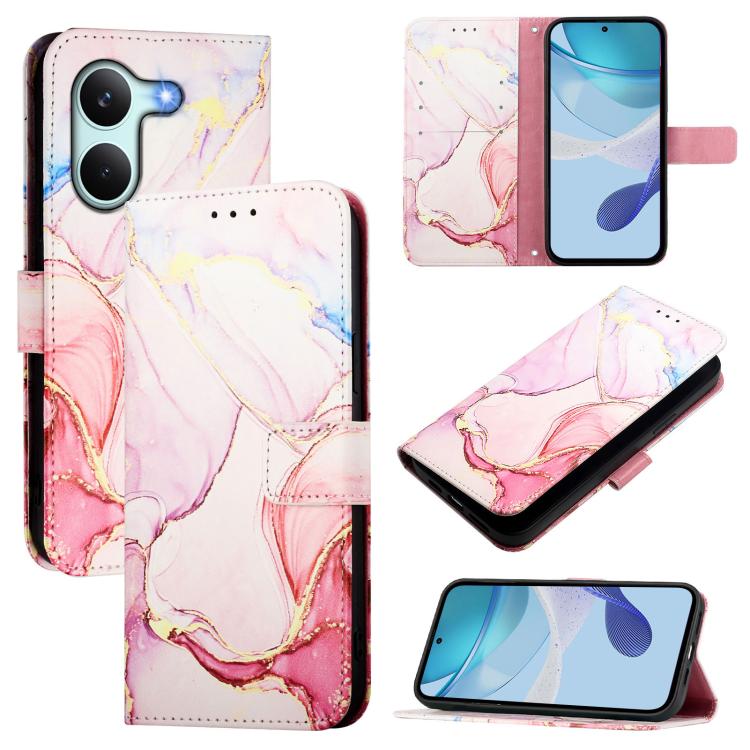 PT003 Marble Pattern Flip Leather Phone Case, For Redmi 15a 5G, For Redmi Turbo 5 / Poco X8 Pro 5G, For Redmi Note 15 Pro+ 5G Global 163.3mm, For Redmi Note 15 4G / 5G Global 164mm, For Redmi Note 15 Pro 5G Global 163.6mm                               ...