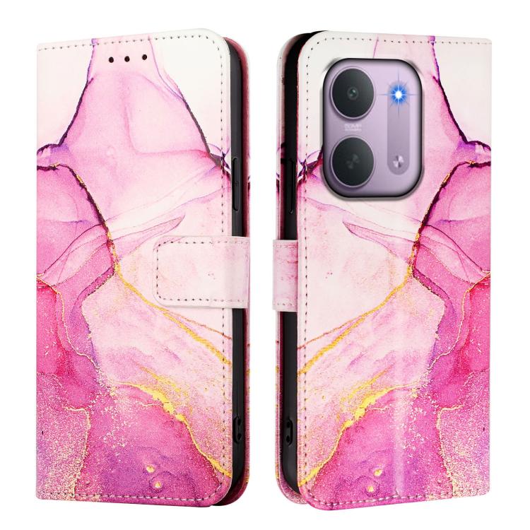 PT003 Marble Pattern Flip Leather Phone Case, For Redmi 17C 5G Global, For Redmi Note 17 Pro Max 5G 163.4mm, For Redmi Note 17 5G Global 169.7mm, For Redmi A7 Pro 4G Global / Poco C81, For Redmi Note 14 Pro / 14 Pro+ 5G Global, For Redmi Turbo 4       ...