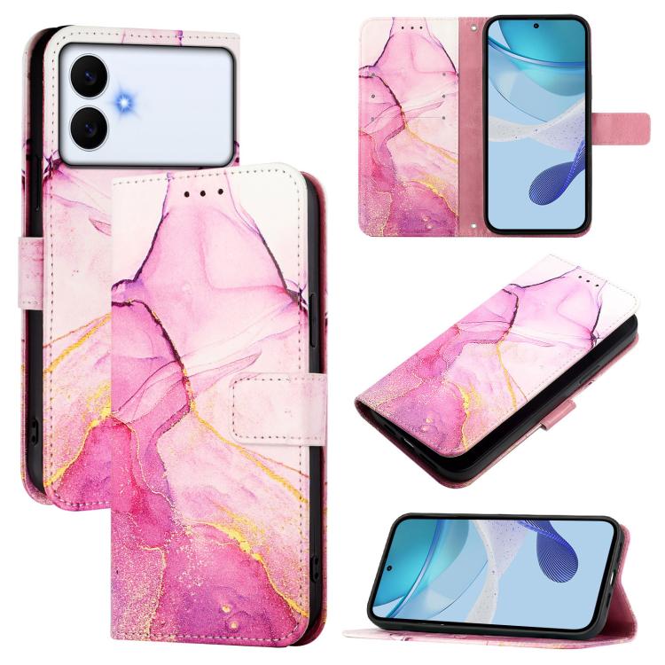 PT003 Marble Pattern Flip Leather Phone Case, For Galaxy S26 FE 5G, For Samsung Galaxy S26+ 5G, For Samsung Galaxy S26 Edge 5G, For Samsung Galaxy S26 Ultra 5G, For Samsung Galaxy S26 5G, For Samsung Galaxy S25 Edge 5G, For Samsung Galaxy S24 FE 5G
