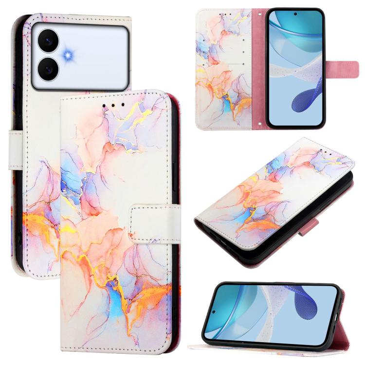 PT003 Marble Pattern Flip Leather Phone Case, For Galaxy S26 FE 5G, For Samsung Galaxy S26+ 5G, For Samsung Galaxy S26 Edge 5G, For Samsung Galaxy S26 Ultra 5G, For Samsung Galaxy S26 5G, For Samsung Galaxy S25 Edge 5G, For Samsung Galaxy S24 FE 5G