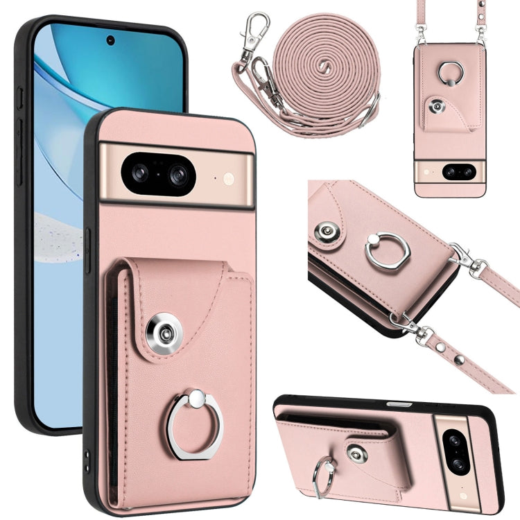 Organ Card Bag Ring Holder Phone Case with Long Lanyard, For Google Pixel 10 Pro XL, For Google Pixel 10 / 10 Pro, For Google Pixel 9 Pro XL, For Google Pixel 9 / 9 Pro, For Google Pixel 8a, For Google Pixel 8 Pro, For Google Pixel 8