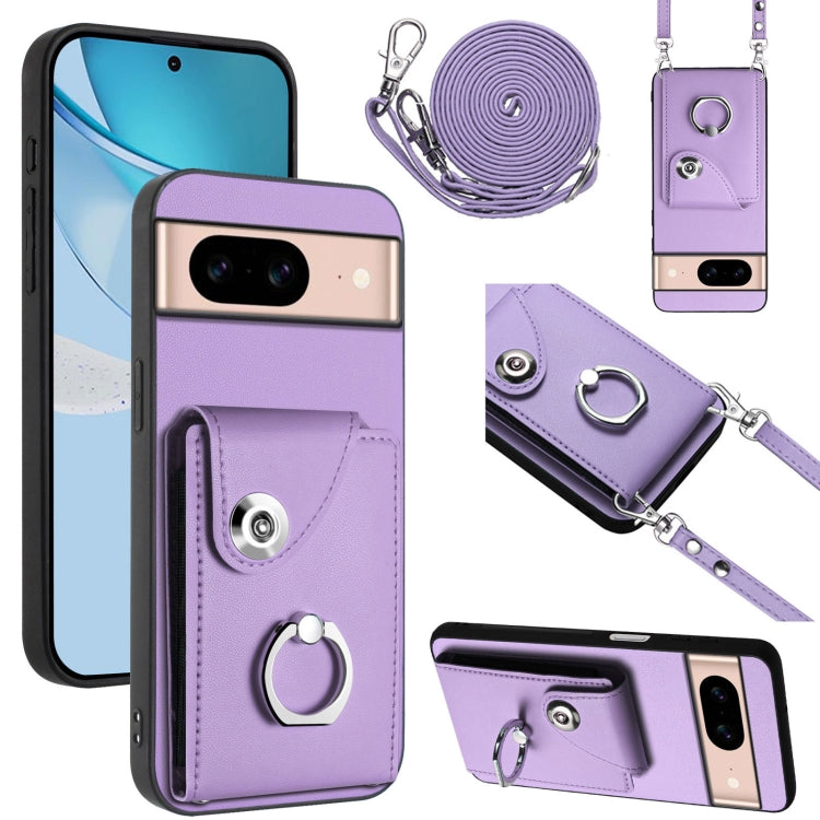 Organ Card Bag Ring Holder Phone Case with Long Lanyard, For Google Pixel 10 Pro XL, For Google Pixel 10 / 10 Pro, For Google Pixel 9 Pro XL, For Google Pixel 9 / 9 Pro, For Google Pixel 8a, For Google Pixel 8 Pro, For Google Pixel 8