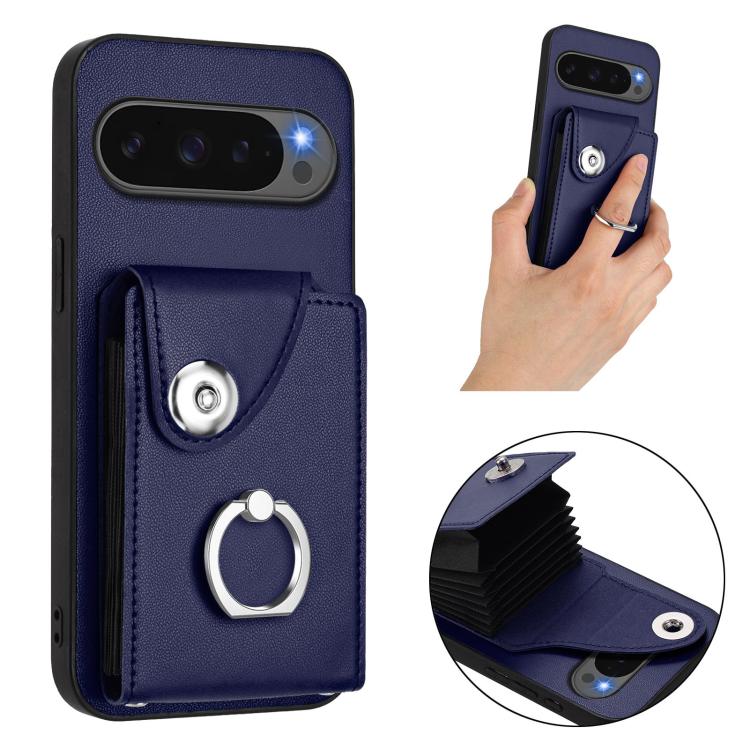 Organ Card Bag Ring Holder Phone Case with Long Lanyard, For Google Pixel 10 Pro XL, For Google Pixel 10 / 10 Pro, For Google Pixel 9 Pro XL, For Google Pixel 9 / 9 Pro, For Google Pixel 8a, For Google Pixel 8 Pro, For Google Pixel 8