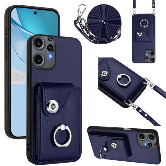 Organ Card Bag Ring Holder Phone Case with Long Lanyard, For Nothing CMF Phone 2 Pro, For Nothing Phone 3a, For Nothing Phone 3a Pro, For Nothing CMF Phone 1, For Nothing Phone 2a