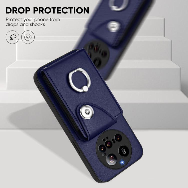 Organ Card Bag Ring Holder Phone Case with Long Lanyard, For Xiaomi 15 Ultra, For Xiaomi Poco X7 Pro, For Xiaomi Poco F6 5G India, For Xiaomi Civi 4 Pro