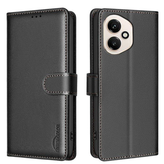 Litchi Texture RFID Anti-theft Leather Phone Case, For Honor 400 Global 156.5mm, For Honor X8c 4G, For Honor 300 Pro / 300 Ultra, For Honor 300, For Honor X9c 5G Global, For Honor X5b, For Honor 200 Smart / X7C, For Honor X6b