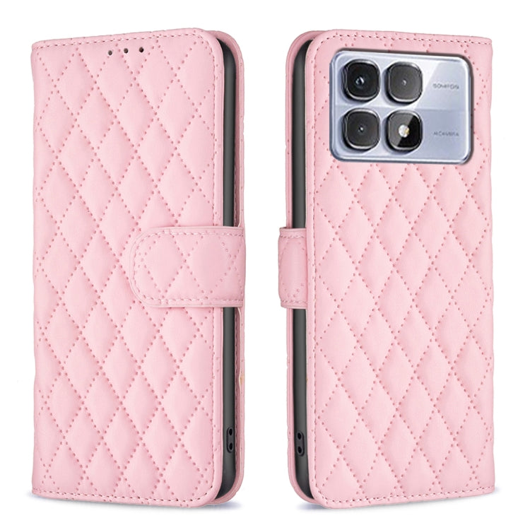 Diamond Lattice Wallet Flip Leather Phone Case, For Redmi Note 14 5G, For Redmi Note 14 Pro 5G / 14 Pro+ 5G, For Redmi 14C 4G, For Redmi K70 Ultra