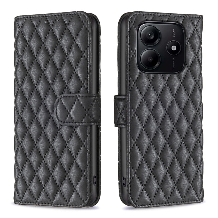 Diamond Lattice Wallet Flip Leather Phone Case, For Redmi Note 14 5G, For Redmi Note 14 Pro 5G / 14 Pro+ 5G, For Redmi 14C 4G, For Redmi K70 Ultra