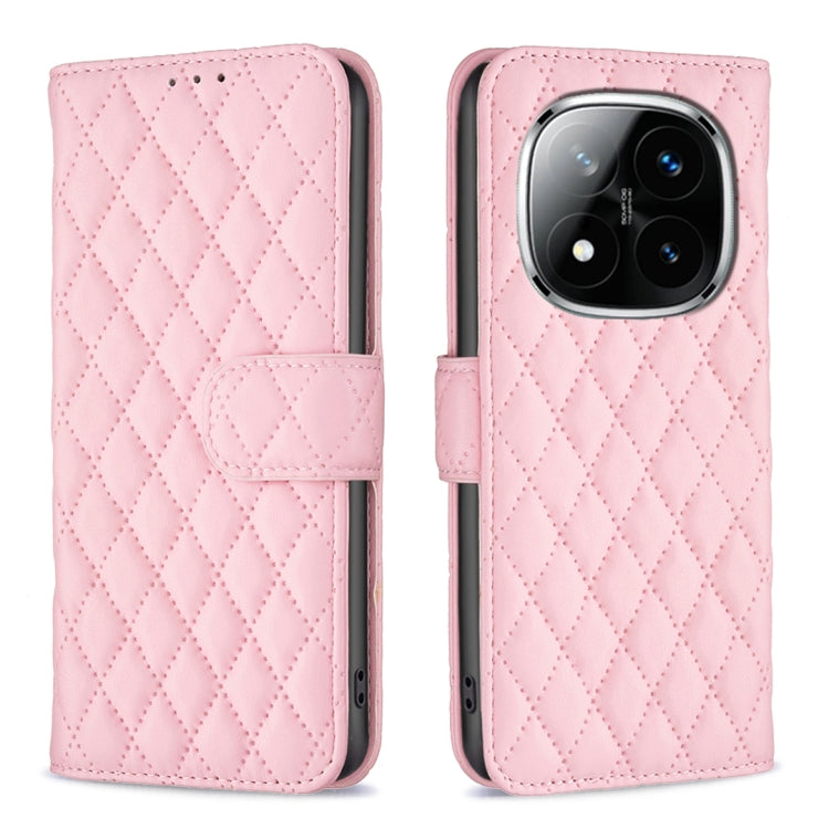 Diamond Lattice Wallet Flip Leather Phone Case, For Redmi Note 14 5G, For Redmi Note 14 Pro 5G / 14 Pro+ 5G, For Redmi 14C 4G, For Redmi K70 Ultra