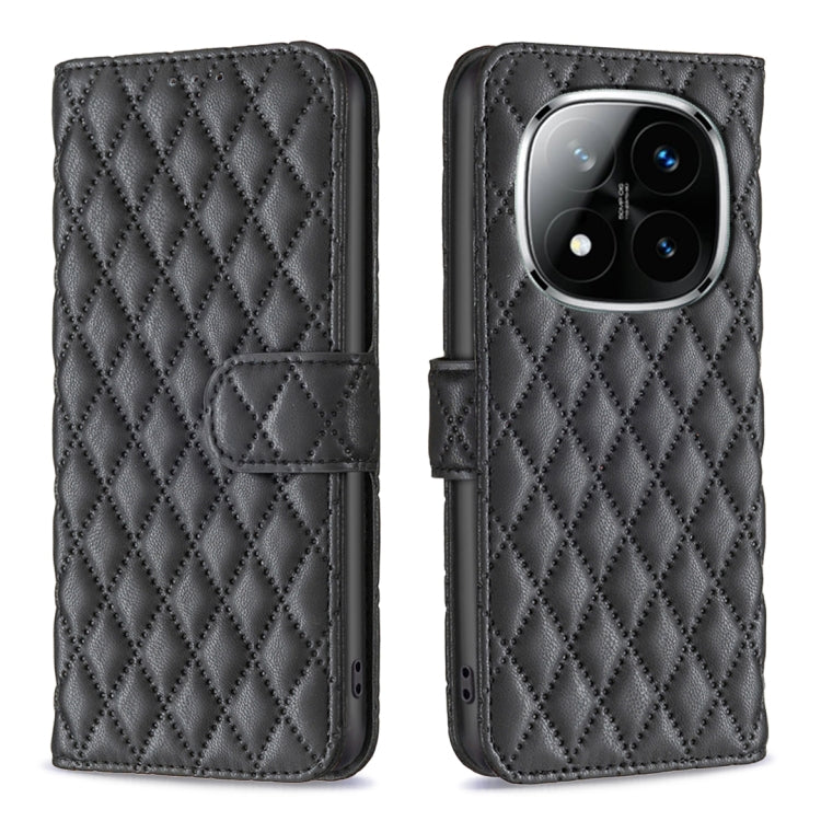 Diamond Lattice Wallet Flip Leather Phone Case, For Redmi Note 14 5G, For Redmi Note 14 Pro 5G / 14 Pro+ 5G, For Redmi 14C 4G, For Redmi K70 Ultra