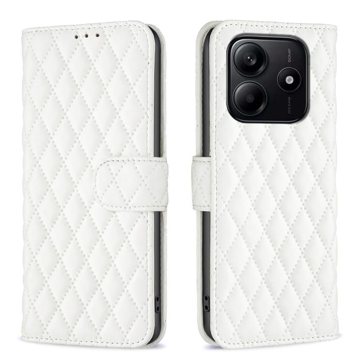 Diamond Lattice Wallet Flip Leather Phone Case, For Redmi K90 Max 5G, For Redmi Note 15 5G Global 164mm, For Redmi Note 15 Pro 4G Global 163.2mm, For Redmi Note 15 Pro+ 5G Global 163.3mm, For Redmi Note 15 Pro 5G Global 163.6mm                         ...