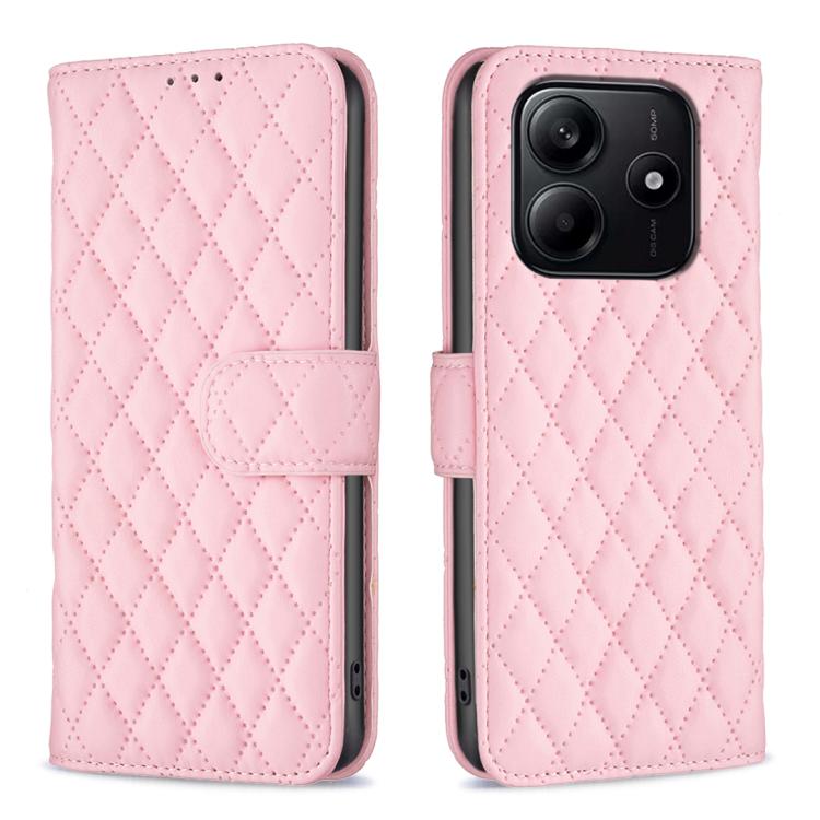 Diamond Lattice Wallet Flip Leather Phone Case, For Redmi K90 Max 5G, For Redmi Note 15 5G Global 164mm, For Redmi Note 15 Pro 4G Global 163.2mm, For Redmi Note 15 Pro+ 5G Global 163.3mm, For Redmi Note 15 Pro 5G Global 163.6mm                         ...