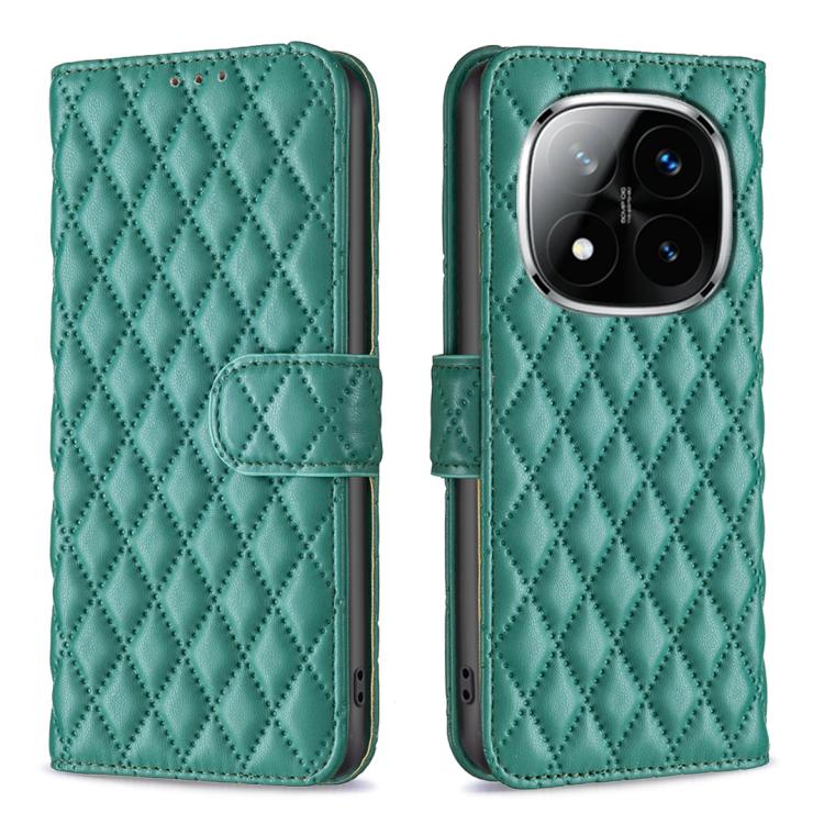 Diamond Lattice Wallet Flip Leather Phone Case, For Redmi K90 Max 5G, For Redmi Note 15 5G Global 164mm, For Redmi Note 15 Pro 4G Global 163.2mm, For Redmi Note 15 Pro+ 5G Global 163.3mm, For Redmi Note 15 Pro 5G Global 163.6mm                         ...