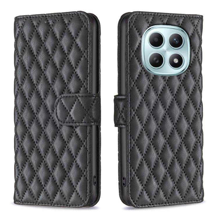 Diamond Lattice Wallet Flip Leather Phone Case, For Redmi K90 Max 5G, For Redmi Note 15 5G Global 164mm, For Redmi Note 15 Pro 4G Global 163.2mm, For Redmi Note 15 Pro+ 5G Global 163.3mm, For Redmi Note 15 Pro 5G Global 163.6mm                         ...