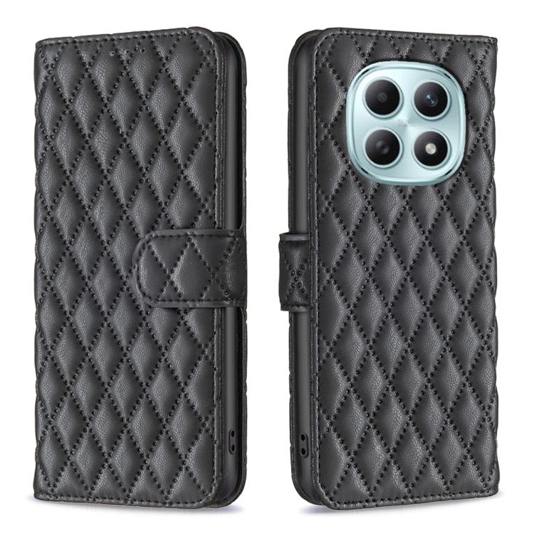 Diamond Lattice Wallet Flip Leather Phone Case, For Redmi Note 15 Pro 5G Global 163.6mm, For Redmi 15 5G Global / 15 4G SEA 169.5mm, For Redmi Note 14 Pro 4G, For Redmi Note 14 4G 163.25mm, For Redmi Note 14 5G, For Redmi Note 14 Pro 5G / 14 Pro+ 5G   ...