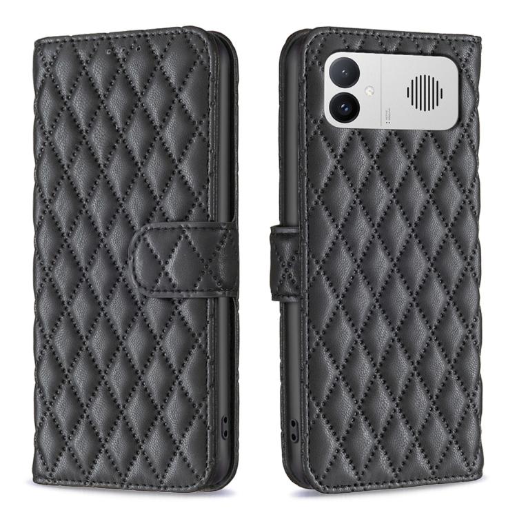 Diamond Lattice Wallet Flip Leather Phone Case, For Redmi K90 Max 5G, For Redmi Note 15 5G Global 164mm, For Redmi Note 15 Pro 4G Global 163.2mm, For Redmi Note 15 Pro+ 5G Global 163.3mm, For Redmi Note 15 Pro 5G Global 163.6mm                         ...