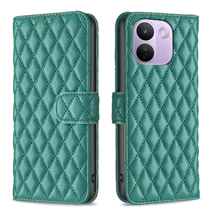 Diamond Lattice Wallet Flip Leather Phone Case, For Redmi Note 17 Pro 5G Global 163mm, For Redmi Note 17 Pro+ 5G Global 163mm, For Redmi 17 4G / 5G Global 170mm, For Redmi Note 17 4G Global 171mm, For Redmi K90 Max 5G, For Redmi Note 15 5G Global 164mm...