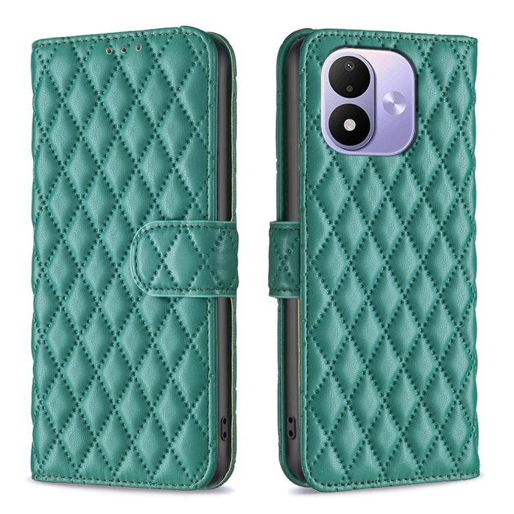 Diamond Lattice Wallet Flip Leather Phone Case, For Redmi Note 17 Pro 5G Global 163mm, For Redmi Note 17 Pro+ 5G Global 163mm, For Redmi 17 4G / 5G Global 170mm, For Redmi Note 17 4G Global 171mm, For Redmi K90 Max 5G, For Redmi Note 15 5G Global 164mm...