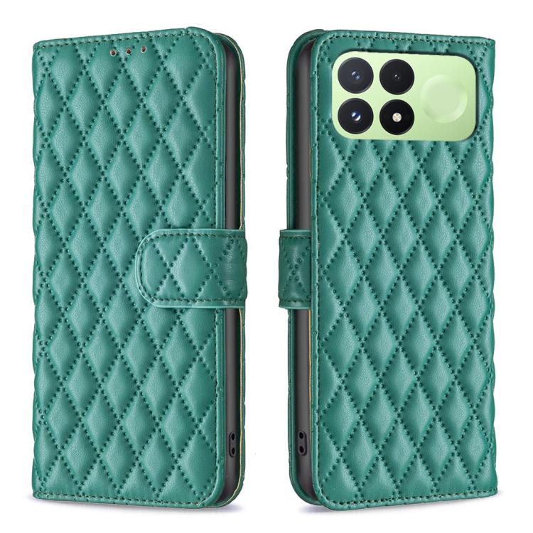 Diamond Lattice Wallet Flip Leather Phone Case, For Redmi Note 17 4G Global 169.7mm, For Redmi 15C 5G/4G Global 171/Poco C85 4G, For Redmi Note 17 Pro+ 5G Global 163.4mm, For Redmi Note 17 Pro 5G Global 163.5mm, For Redmi K90 Pro Max/K100 Pro Max 5G   ...