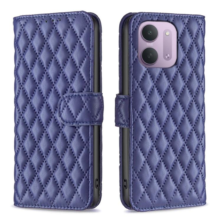 Diamond Lattice Wallet Flip Leather Phone Case, For Redmi Note 17 4G Global 169.7mm, For Redmi 15C 5G/4G Global 171/Poco C85 4G, For Redmi Note 17 Pro+ 5G Global 163.4mm, For Redmi Note 17 Pro 5G Global 163.5mm, For Redmi K90 Pro Max/K100 Pro Max 5G   ...