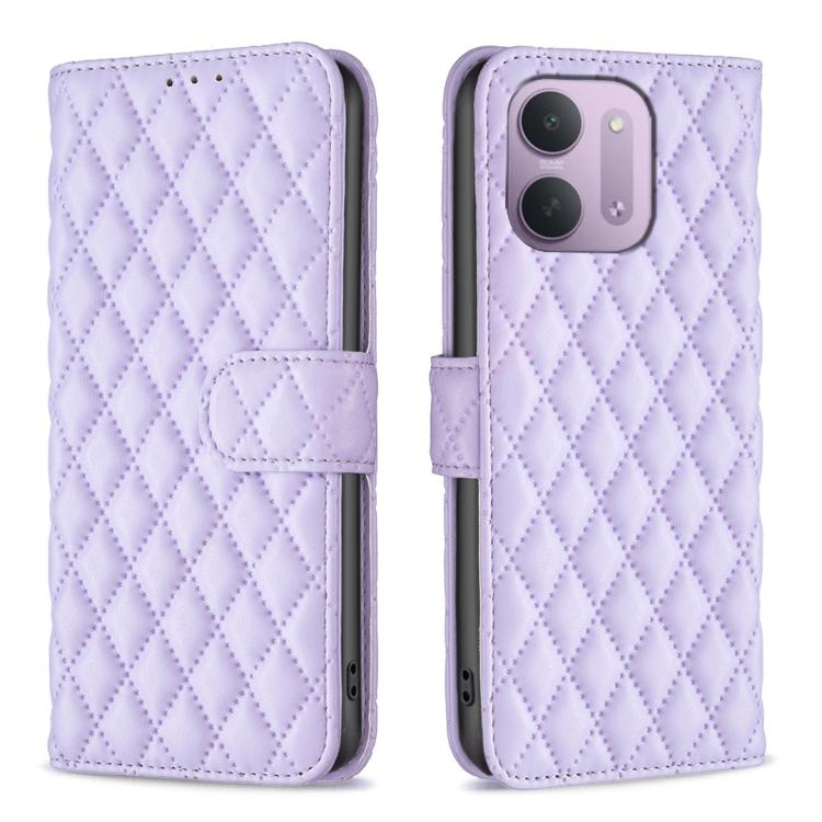 Diamond Lattice Wallet Flip Leather Phone Case, For Redmi Note 17 4G Global 169.7mm, For Redmi 15C 5G/4G Global 171/Poco C85 4G, For Redmi Note 17 Pro+ 5G Global 163.4mm, For Redmi Note 17 Pro 5G Global 163.5mm, For Redmi K90 Pro Max/K100 Pro Max 5G   ...