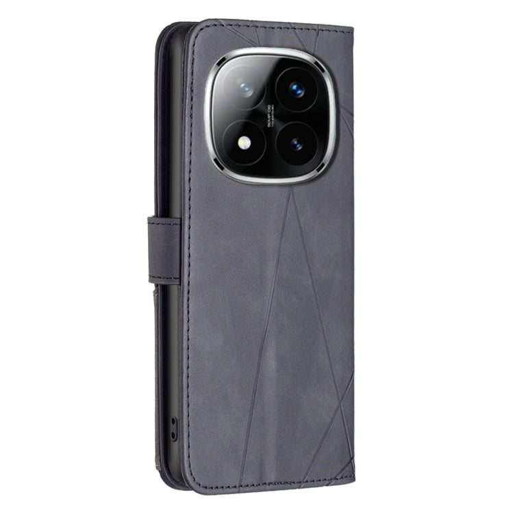 Magnetic Buckle Rhombus Texture Leather Phone Case, For Redmi Note 14 Pro 5G / Note 14 Pro+ 5G, For Redmi 14C 4G, For Redmi K70 Ultra