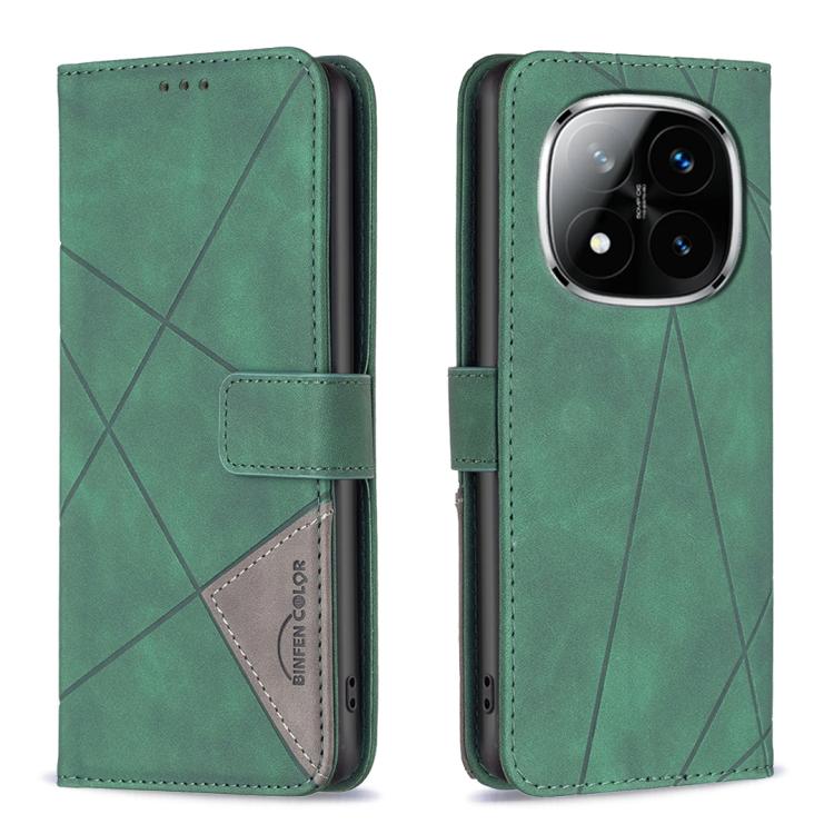 Magnetic Buckle Rhombus Texture Leather Phone Case, For Redmi K90/Poco F8 Pro, For Redmi 15 5G Global / 15 4G SEA 169.5mm, For Redmi Turbo 4 Pro, For Redmi A5 4G 171.7mm, For Redmi K80 / K80 Pro, For Redmi Turbo 4, For Redmi Note 14 Pro 4G             ...