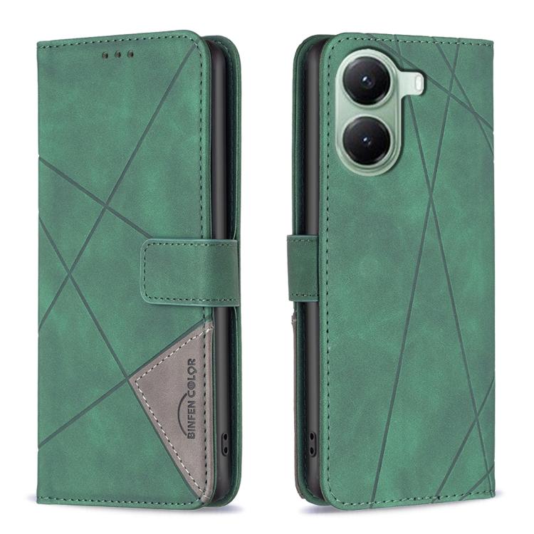 Magnetic Buckle Rhombus Texture Leather Phone Case, For Redmi K90/Poco F8 Pro, For Redmi 15 5G Global / 15 4G SEA 169.5mm, For Redmi Turbo 4 Pro, For Redmi A5 4G 171.7mm, For Redmi K80 / K80 Pro, For Redmi Turbo 4, For Redmi Note 14 Pro 4G             ...