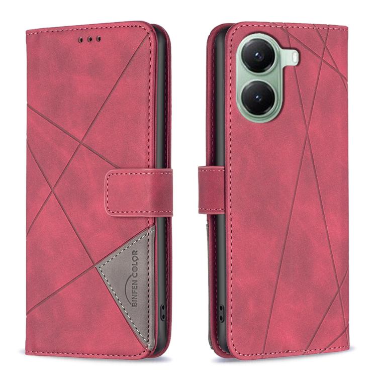 Magnetic Buckle Rhombus Texture Leather Phone Case, For Redmi K90/Poco F8 Pro, For Redmi 15 5G Global / 15 4G SEA 169.5mm, For Redmi Turbo 4 Pro, For Redmi A5 4G 171.7mm, For Redmi K80 / K80 Pro, For Redmi Turbo 4, For Redmi Note 14 Pro 4G             ...