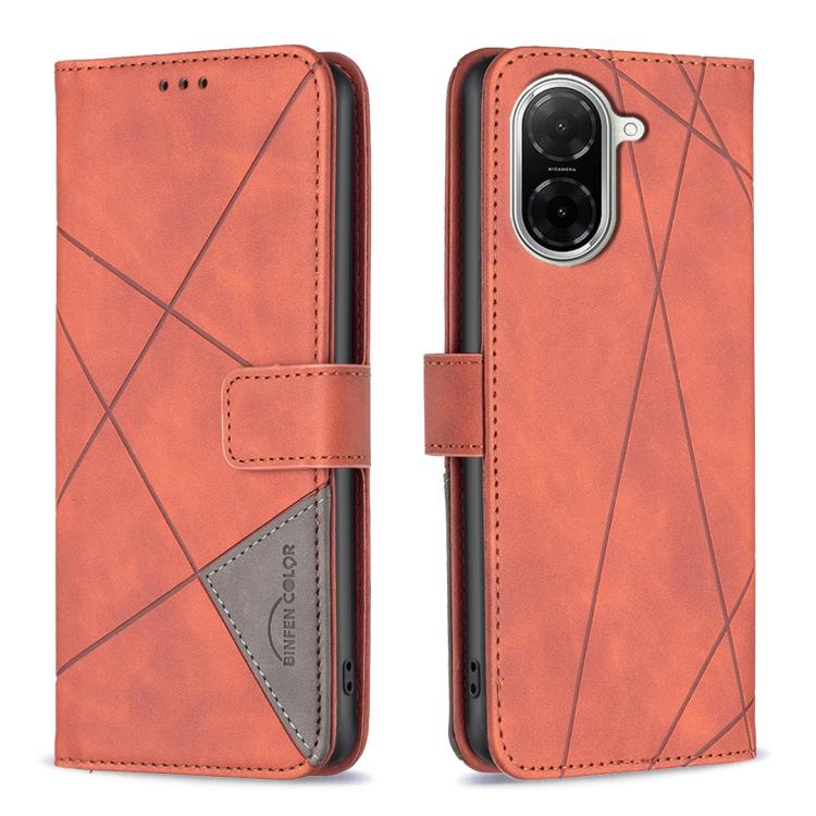 Magnetic Buckle Rhombus Texture Leather Phone Case, For Redmi K90/Poco F8 Pro, For Redmi 15 5G Global / 15 4G SEA 169.5mm, For Redmi Turbo 4 Pro, For Redmi A5 4G 171.7mm, For Redmi K80 / K80 Pro, For Redmi Turbo 4, For Redmi Note 14 Pro 4G             ...