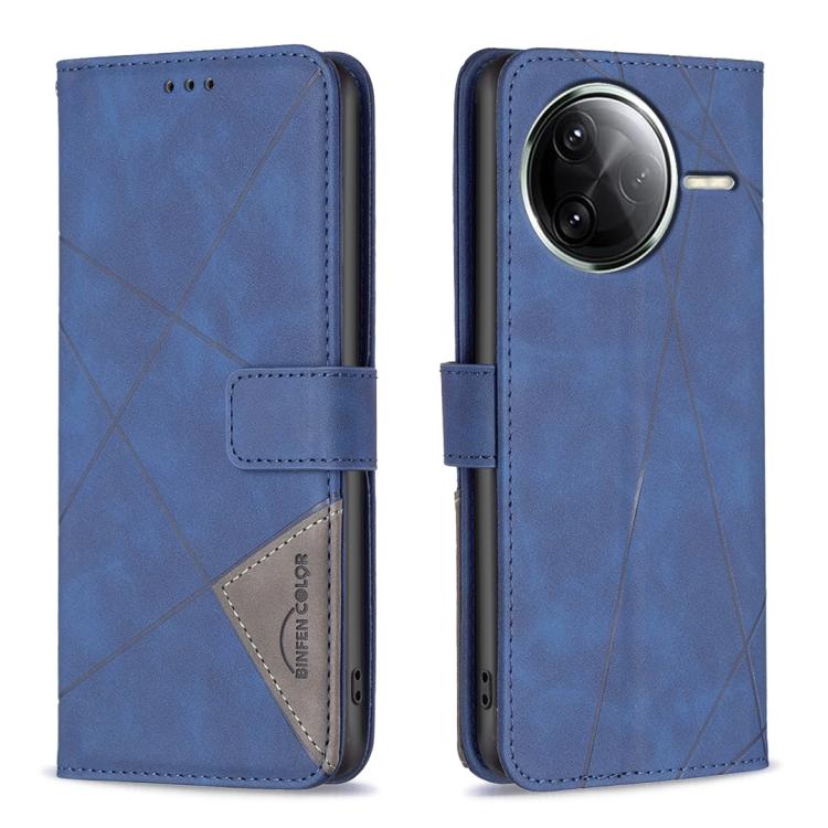 Magnetic Buckle Rhombus Texture Leather Phone Case, For Redmi K80 / K80 Pro, For Redmi Turbo 4, For Redmi Note 14 Pro 4G, For Redmi Note 14 4G 163.25mm, For Redmi Note 14 5G, For Redmi Note 14 Pro 5G / Note 14 Pro+ 5G, For Redmi 14C 4G                 ...