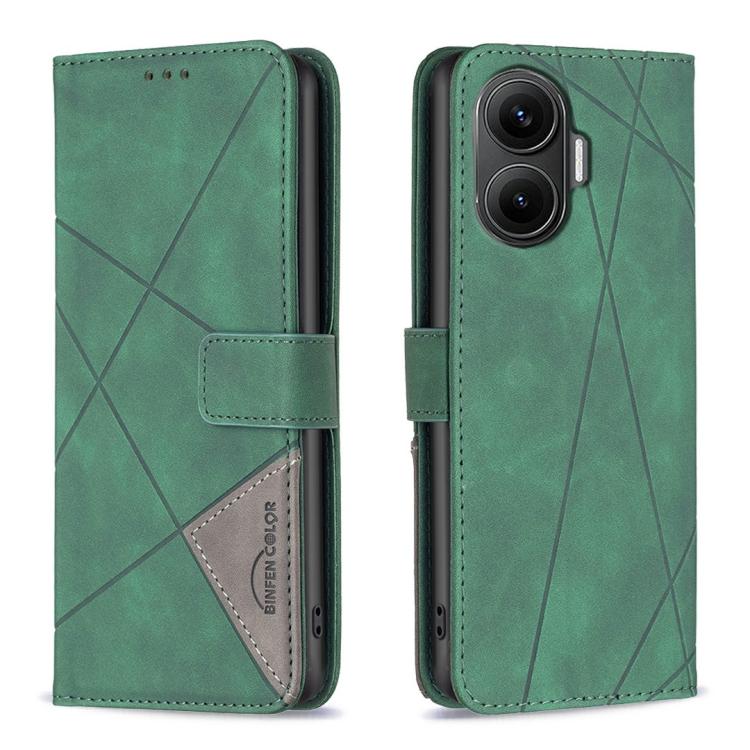 Magnetic Buckle Rhombus Texture Leather Phone Case, For Redmi K90/Poco F8 Pro, For Redmi 15 5G Global / 15 4G SEA 169.5mm, For Redmi Turbo 4 Pro, For Redmi A5 4G 171.7mm, For Redmi K80 / K80 Pro, For Redmi Turbo 4, For Redmi Note 14 Pro 4G             ...