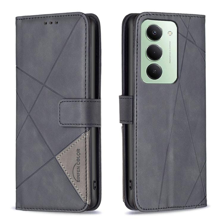 Magnetic Buckle Rhombus Texture Leather Phone Case, For Redmi K90/Poco F8 Pro, For Redmi 15 5G Global / 15 4G SEA 169.5mm, For Redmi Turbo 4 Pro, For Redmi A5 4G 171.7mm, For Redmi K80 / K80 Pro, For Redmi Turbo 4, For Redmi Note 14 Pro 4G             ...