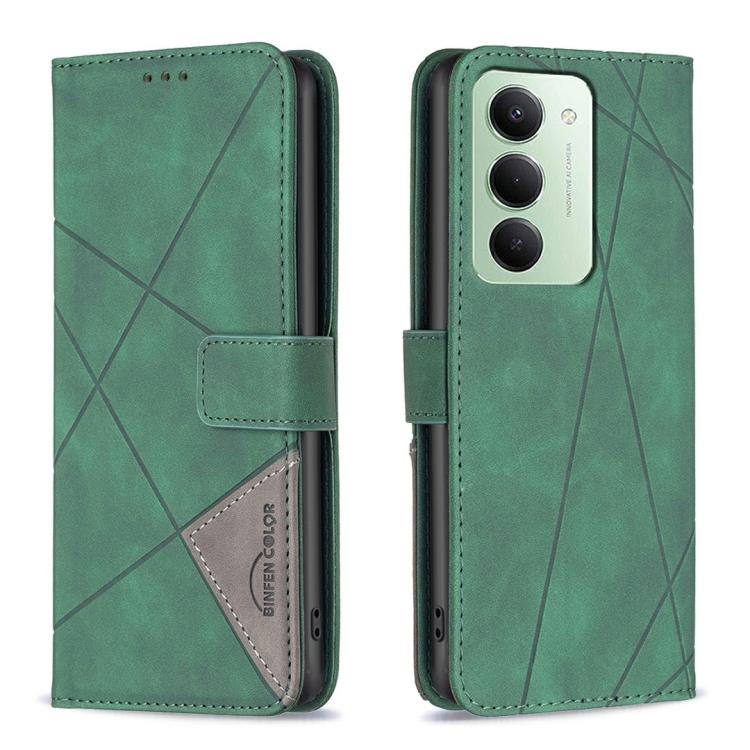 Magnetic Buckle Rhombus Texture Leather Phone Case, For Redmi K90/Poco F8 Pro, For Redmi 15 5G Global / 15 4G SEA 169.5mm, For Redmi Turbo 4 Pro, For Redmi A5 4G 171.7mm, For Redmi K80 / K80 Pro, For Redmi Turbo 4, For Redmi Note 14 Pro 4G             ...
