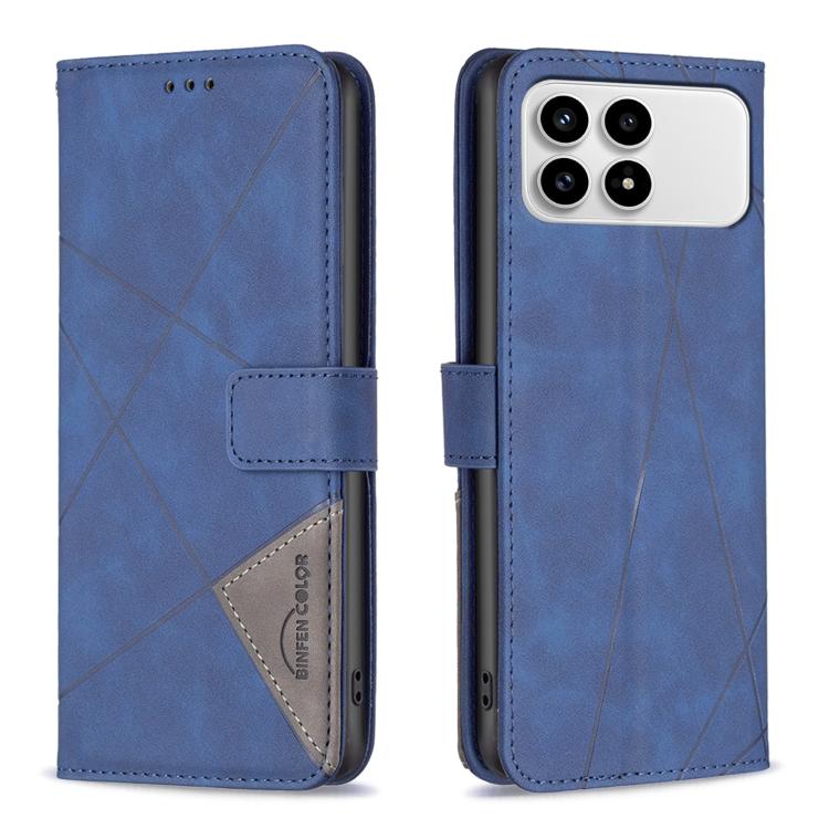 Magnetic Buckle Rhombus Texture Leather Phone Case, For Redmi K90/Poco F8 Pro, For Redmi 15 5G Global / 15 4G SEA 169.5mm, For Redmi Turbo 4 Pro, For Redmi A5 4G 171.7mm, For Redmi K80 / K80 Pro, For Redmi Turbo 4, For Redmi Note 14 Pro 4G             ...