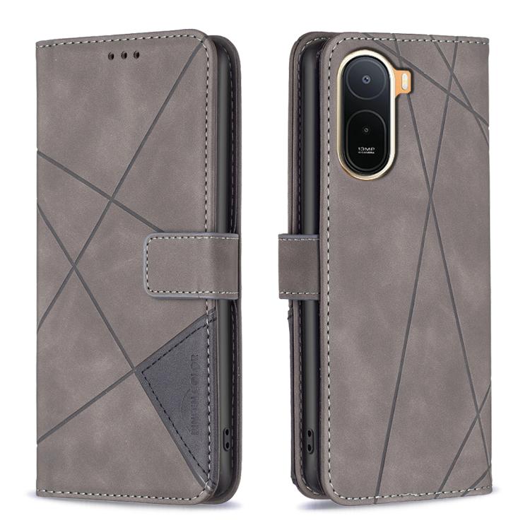 Magnetic Buckle Rhombus Texture Leather Phone Case, For Redmi A7 Pro 171mm / Poco C85x 5G, For Redmi 15a 5G, For Redmi Tubo 5 Max / Poco X8 Pro Max, For Redmi Tubo 5 / Poco X8 Pro 5G, For Redmi Note 15 5G Global 164mm, For Redmi K90 Pro Max/Poco F8 Ult...