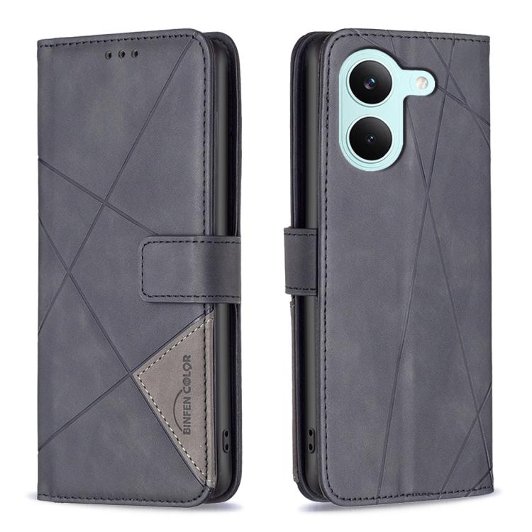 Magnetic Buckle Rhombus Texture Leather Phone Case, For Redmi Tubo 5 / Poco X8 Pro 5G, For Redmi Note 15 5G Global 164mm, For Redmi K90 Pro Max/Poco F8 Ultra, For Redmi Note 15 Pro 4G Global 163.2mm, For Redmi K90/Poco F8 Pro                           ...