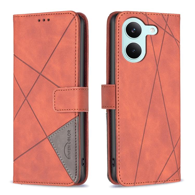 Magnetic Buckle Rhombus Texture Leather Phone Case, For Redmi Tubo 5 / Poco X8 Pro 5G, For Redmi Note 15 5G Global 164mm, For Redmi K90 Pro Max/Poco F8 Ultra, For Redmi Note 15 Pro 4G Global 163.2mm, For Redmi K90/Poco F8 Pro                           ...